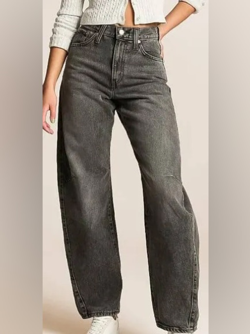 Levi's Black Wide Leg Flare Jeans